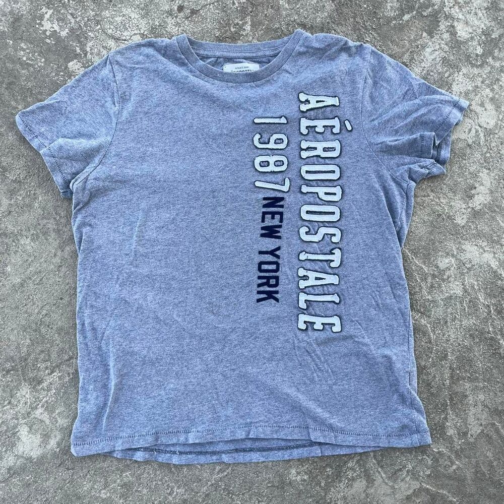 Aeropostale Y2K Vintage "New York" Tee 2000s Retro Streetwear Bro Grunge Surfer